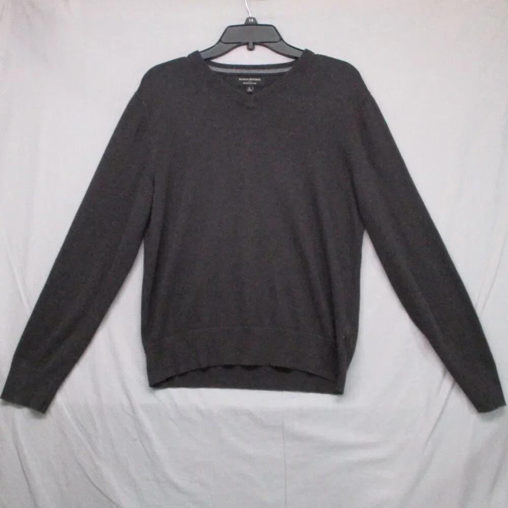 Banana Republic Premium Lux Yarn Gray Men‎ Size | S